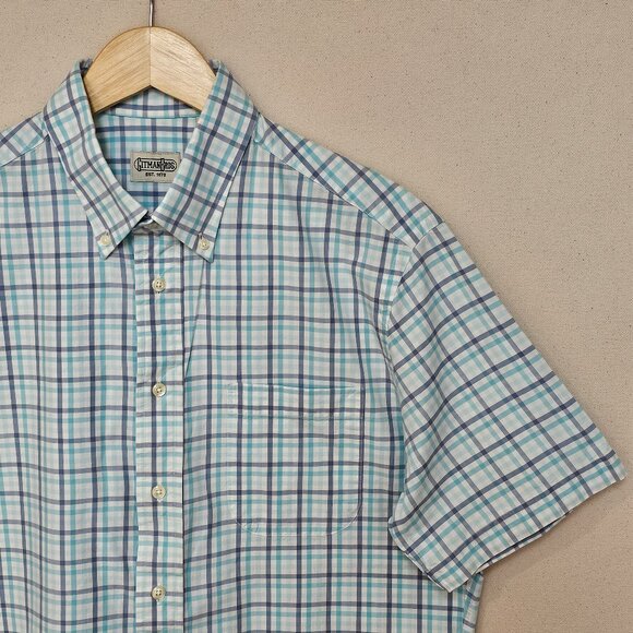 Gitman Brothers Short Sleeve Button Down L - Picture 1 of 5